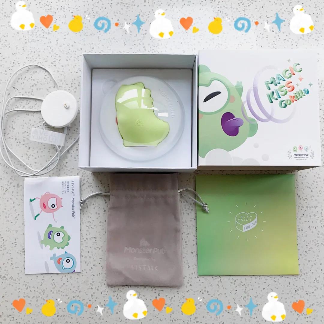 小怪兽魔吻吮吸按摩器测评2